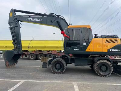 China Excellent Condition Hyundai 210w-9 Wheel Excavator 112 Kw Power for sale