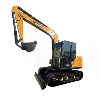 China 55.4KW Used Sany SY75CPro Crawler Excavator Machine Weight 7500 KG for sale