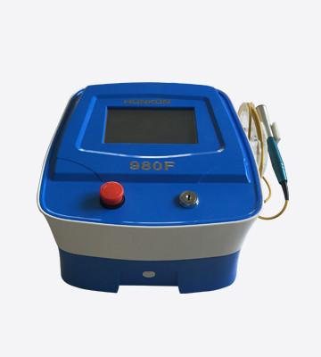 China Non Invasive Radio Frequency Facial Machine 980nm Wavelength Laser Output Way Fiber for sale