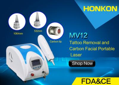 China Tattoo And Pigmentations Removal Q Switch Nd Yag Laser Machine 1064 Nm 532nm Wavelength for sale