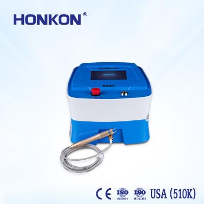 China High Efficient Fast Speed Spider Vein Removal Machine / 980nm Wavelength Diode Laser for sale