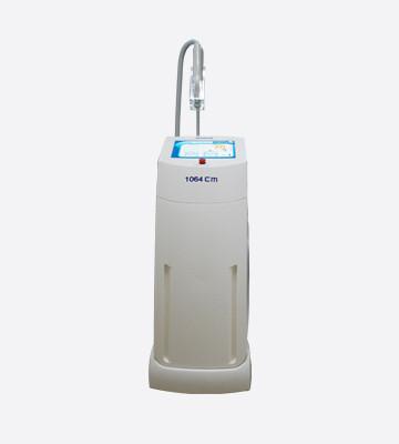 China Vertical 1064nm / 532nm Nd Yag Laser Skin Treatment Long Pulse For vascular lesion removal for sale