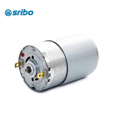 China drip proof 6v 12v 24v RS 550 555 permanent magnet dc motor for small electric drill for sale