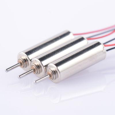 China drip-proof small electric 408 micro long shaft coreless motor for sale