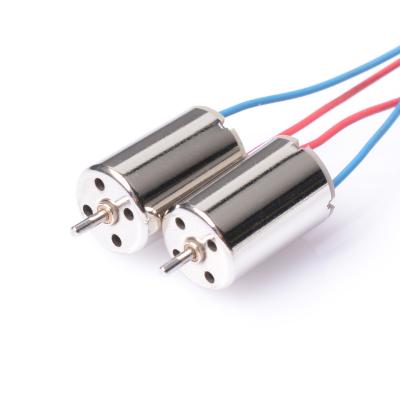 China Coreless 3.7V 8mm Brushed DC Micro Drip-PROOF Motor for RC Beginner Quadcopter for sale