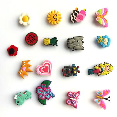 China Custom Eco - Friendly Clog Charm Factory PVC Fang Charms For Woman And Kids for sale