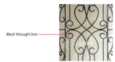 China wrought Iron  grill for sale