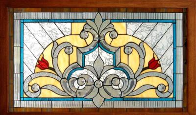 China stained glass designs for windows & doors for sale