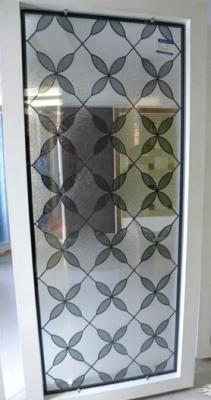 China patina caming decorative glass panels of new design for sale