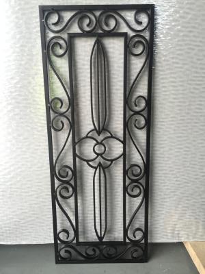 China interior doors wrought iron glass made in China for sale