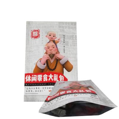 China OEM Large Size Recyclable Snack Bag Food Packaging Customized Foil Package Manufacturer for sale