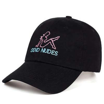 China Custom Embroidered JOINT Women Polyester Sexy Baseball Hat Running Fishing Hat for sale