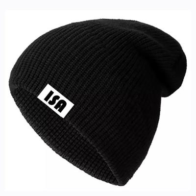 China China Top Quality Kids Label Custom Adult White Winter COMMON Blacks Knit Embroidery Patch Hats Beanie Knitted Hat Beanies for sale