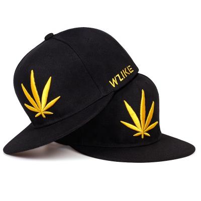 China JOINT Custom Embroidered Low Profile Premium Flatbrim Wide Snapback Flat Brim Baseball Cap Caps Hat Caps for sale