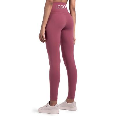 China Breathable Hot Sale Seamless Fitness Workout Custom Leggings With Pockets 4 Way Stretch Women Shape Yoga Leggings for sale