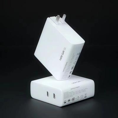 China Mobile Phone PD3.1 GaN PD 140W 2 USB Type--C Port USB Wall Fast Charging Charger for sale