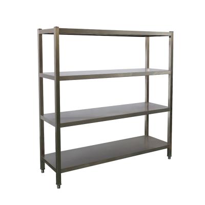 China Heavy Duty Adjustable Steel Shelving Rack Muscle Storage Rack Corrosion Protection 4 Tier Shelving Unit Steel Shelving Unit for sale