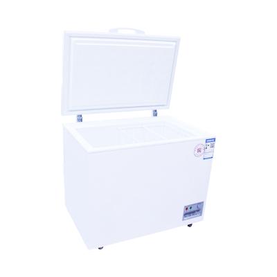 China Newest Single-temperature Supermarket Equipment Refrigerator Display Showcase Horizontal Commercial Chest Freezer for sale