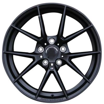 China High quality Chinese factory alloy black wheel aluminum rims 5x112 18 inch wheels for BMW 5 series f10 for sale