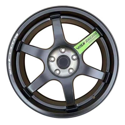 China Customizable Low Price Aluminum Alloy Black TE37 5X120 Rines Volk Rim For BMW ALLOY 17 18 19 20 21 22 Rims Wheels for sale