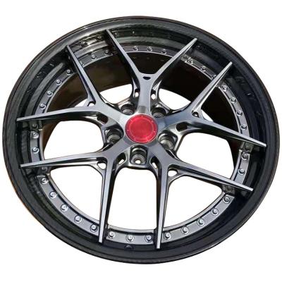 China ALLOY custom 19 20 21 22 inch carbon rims forged wheels for BMW m5 amgG c43 e63 911 718 for sale