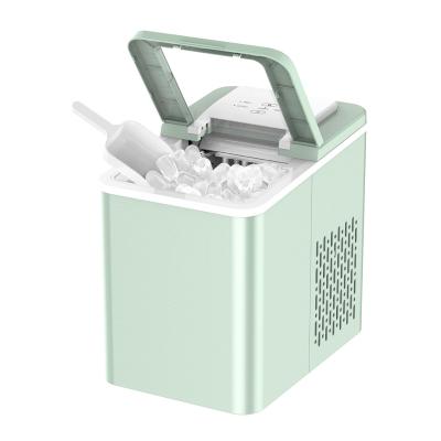 China ETL 115V/60Hz Hotel Countertop Ice Maker Machine Portable Ice Makers 9 Ice Cubes Per 6-8 Minutes Size USA Market Self-Cleaning Supply 2 for sale