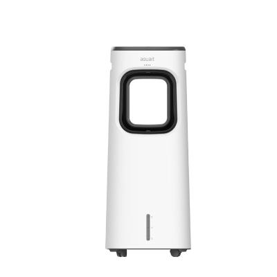 China Humidifier Household Tower Floor Standing Evaporative Aircooler Portable Humidifier Air Cooler in White for sale