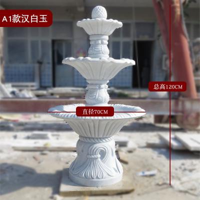 China High Quality Modern Popular Modern Granite Fountain Stone Carving Fountain Simple Design for sale