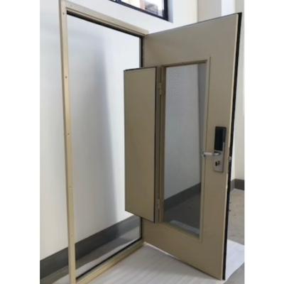 China China Manufacturer Cheap Exterior Steel Security Waterproof Door with Door Design for Container House, Prefab House for sale