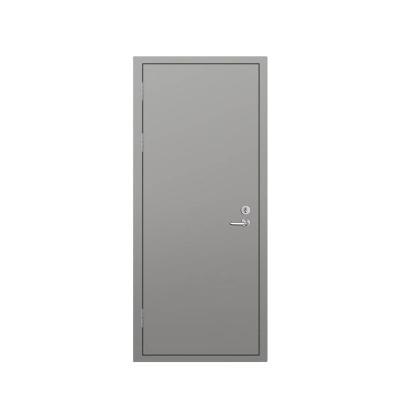 China Strong Galvanized Steel Material Fireproof Fire Protection Door With 90 Mins for sale