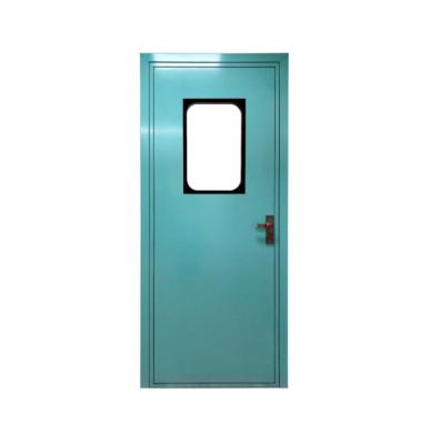 China Fire Protection Modern Interior Glass Steel Door Used For Hospital School Clean Room for sale