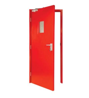 China Commercial Fire Protection POS Finished Swing Fire Rated Door Fire Resistant Door for sale