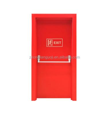 China Strong Galvanized Steel Material Fireproof Fire Protection Door for sale