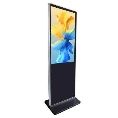 China 32 to 55 inch Floor standing Vertical Indoor lcd advertising player digital signage and digital signage media player advertising for sale