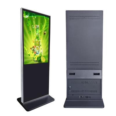 China Indoor Floor standing 43 inch digital signage player device / digital signage media player with CMS for sale