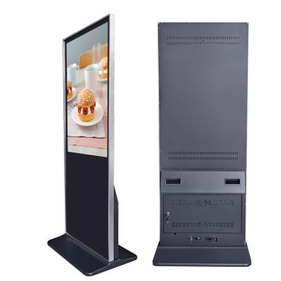 China 32 to 65 inch Floor standing Vertical Indoor digital signage and displays Android wifi advertising kiosk media player for sale