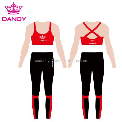 China Antibacterial Sports Wear Seamless Bra Set Women Shape-increasing Yoga Set for sale