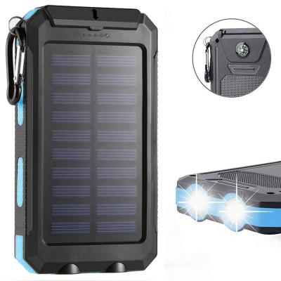 China Portable Fashionable Solar Panel Charge Universal Solar Power Bank For Smartphones for sale