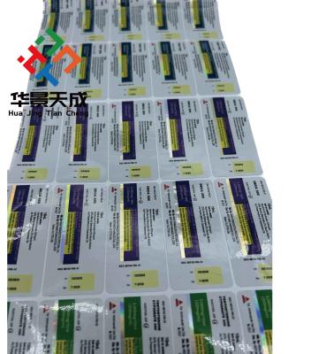 China Waterproof Packaging Labels For 10ml Vials  Packaging for sale