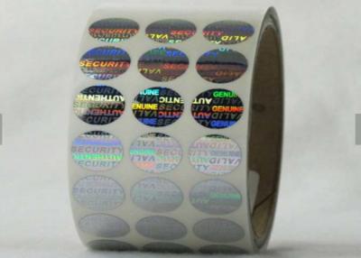 China Honeycomb Security Hologram Sticker , Tamper Evident Labels Eco - Friendly  Material for sale