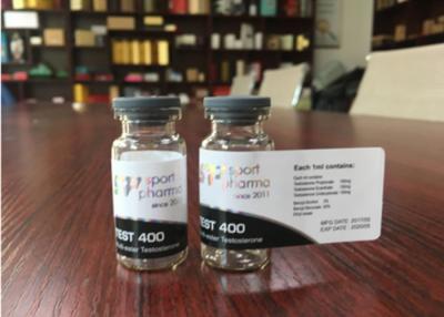 China Pharmaceutical vial Bottle Labels Spot UV Embossed Hologram Logo Effect for sale