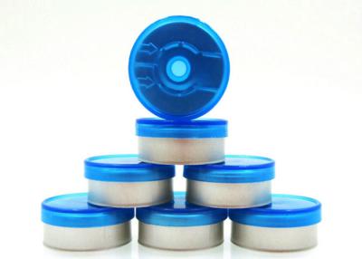 China Medical Vials Bottle Flip Off Cap Round Shape With Aluminium Plastic Material for sale