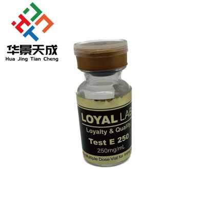 China Waterproof 2ml Injection Peptide Bottle Labels Print Gold Material for Retatrutide 10mg Durable Material for sale