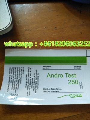 China Androl Test 250 10ml Vial Labels Steroide Injection  Labels With High Quality  PVC Materail for sale