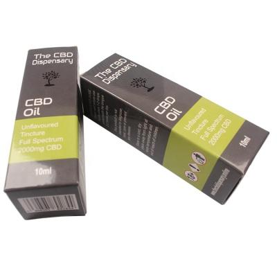 China 350gsm Papel 10ml Caixas de frascos 6x2.5x2.5cm Para embalagem de frascos à venda