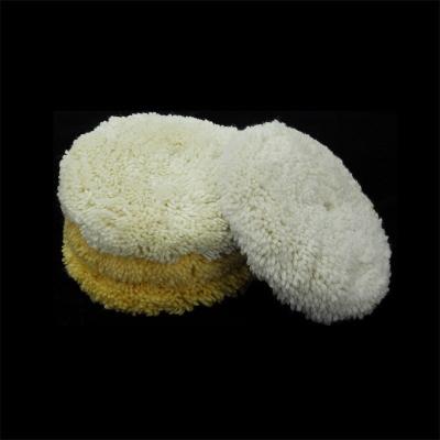 China High Efficiency Wool Polish Protector Best Selling 2023 Wool Pad Polishing 8inch Hongjie Factory Wholesale Wool Polish Pad Cleaning Tool for sale