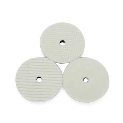 China High Efficiency Japan Factory Hongjie Wool Disc Car Wool Pads Polish Pad Polishing Polishing Cleaning Cleaning Tool for sale