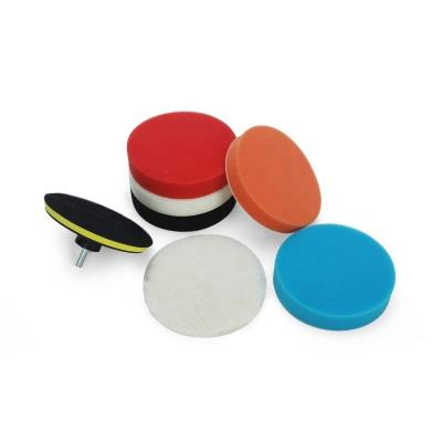 China Wholesale Best 150 mm Soft+Eco-friendly+hotsale Sponge Polish Pad 8mm Polishing Sponge Hongjie Polishing And Waxing Pad Kit Car Polishing for sale