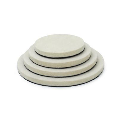 China Best Selling High Efficiency Pad Polish Felt Multiple Files Felt Fin Disc For Polishing And Polishing Hongjie Wool Felt Polishing Wheel for sale