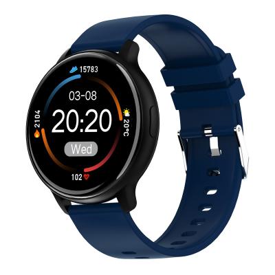 China Wifi Fitness Health Heart Rate Bt Calling Watch Round Screen Amoled Smart Watch Zl27 for sale